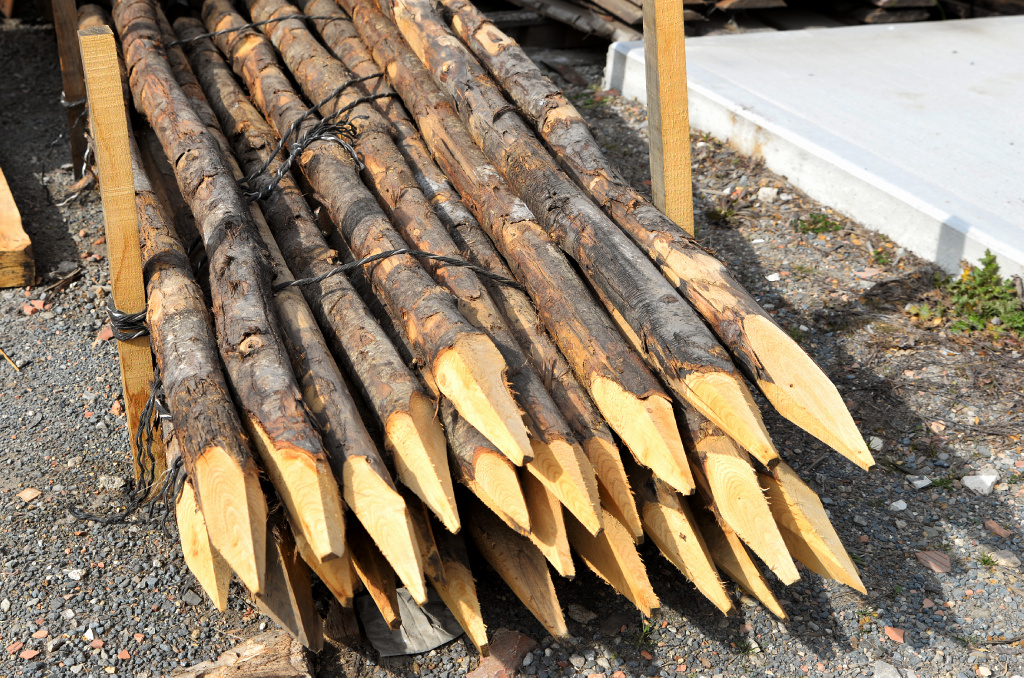 legname per agricoltura in castagno